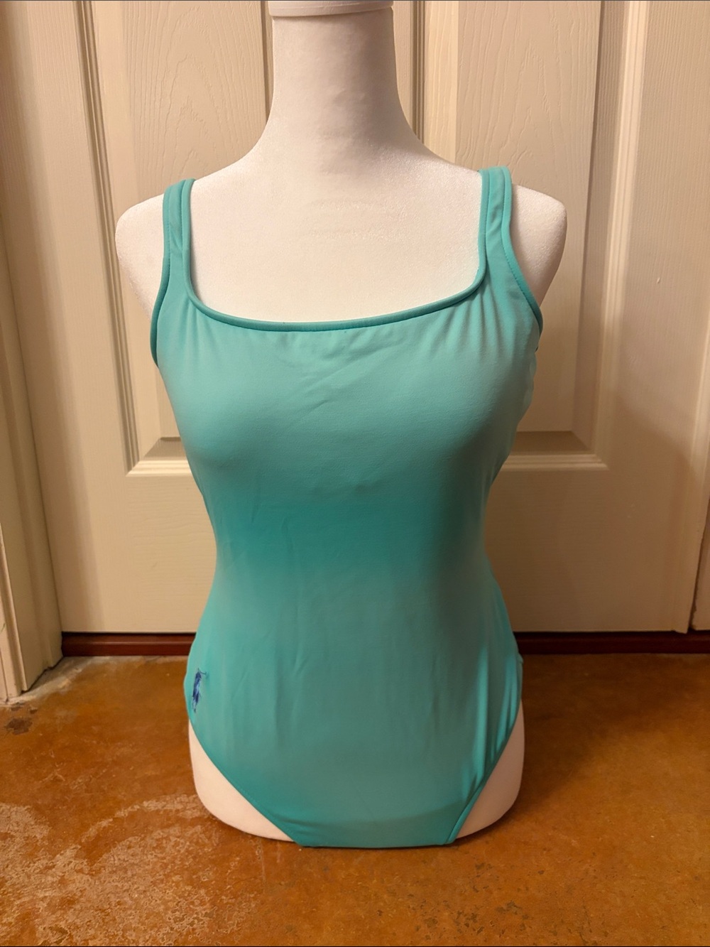 Polo by Ralph Lauren Teal One-Piece Swimsuit 🩱